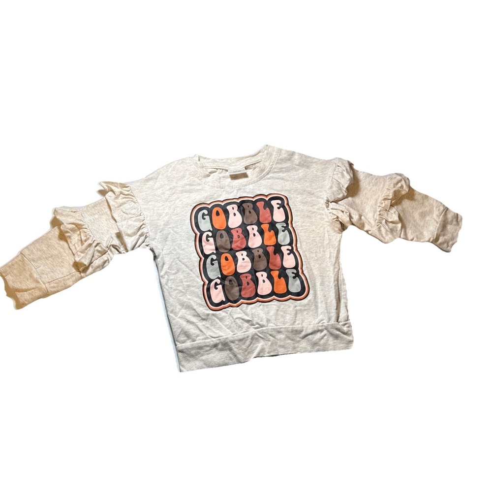 Gobble‎ Gobble Gobble Kids Medium Girls Shirt